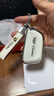 S.CHUANG适用于凯迪拉克ct5钥匙套xt5汽车xt4/xt6/ct6/xts/ct4壳ATSL壳扣 C款【时尚白】配车标皮绳 实拍图