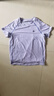 京东京造童装儿童夏季短袖凉感短T男女童透气舒适运动休闲T恤 薰衣草紫M 实拍图