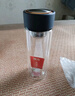 富光男女士双层玻璃杯 支持团购经典简约304茶隔水杯子便携创意泡茶杯 实拍图