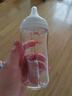 贝亲（Pigeon）玻璃奶瓶宽口径防胀气240ml M号奶嘴 3月+ AA187  实拍图