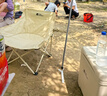 牧高笛（MOBIGARDEN）寒霜31L保温箱 户外露营大容量储物收纳保鲜箱 NX24684010 月影白 实拍图