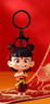 桌面摆件哪吒魔童闹海系列可爱灵珠哪吒敖丙玩偶摆件 魔童闹海钥匙扣【哪吒】 实拍图
