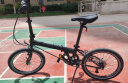 大行（DAHON）经典P8折叠自行车成人20英寸8速男女式通勤运动单车KBC083 消光黑【高配版】 实拍图