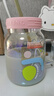 炊大皇玻璃杯女茶水分离吸管杯子耐高温高硼硅水杯800ML（小蓝花） 实拍图