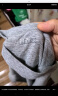 宜而爽【100%全棉 5A抑菌】T恤男士打底汗衫罗纹宽松纯棉内衣大码老头衫 实拍图