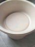 家杰优品脸盆水桶套装 加厚塑料手提清洁洗衣泡脚桶家用学生宿舍储水3件套 实拍图