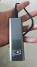 ThinkPad联想Thinkbook移动固态硬盘512GB读速520MB/S指纹加密ssd usb3.2 type-C双接口手机电脑直连 TU800 实拍图