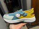 亚瑟士亚瑟士童鞋夏季新款男女儿童凉鞋款透气运动跑步鞋 402薄荷黄 38 实拍图