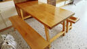 斯聚逅蓝全实木长凳加宽家用餐桌长板凳茶桌长椅简约创意长条凳长条凳 经典款实木长凳子 120x30x45 实拍图