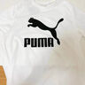彪马（PUMA）百搭休闲短袖T恤男女情侣LOGO春夏印花运动上衣532279 白-02 M (175/96A) 实拍图