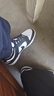 耐克男子轻便皮面运动鞋春季平底胶底板鞋NIKE DUNK LOW DD1391 100白色/黑/白色 43 实拍图