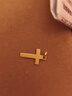 周生生黄金吊坠 足金十字架挂坠 不含素金项链86202P计价 2克 实拍图