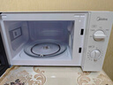 美的快捷微波炉 家用小型 700W大火力 黄金容量20L 360°均匀加热 简易旋钮操控 易清洁 M1-L213B 经典款 实拍图