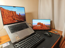 雕塑家15.6英寸4K OLED便携式显示器 100%AdobeRGB色域 手机电脑笔记本分屏 设计师移动拓展副屏MU156LO2 实拍图