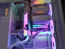 宏碁掠夺者（PREDATOR）48G(24G×2)套装 DDR5 8200频率 台式机内存条 Hermes冰刃系列 RGB灯条(C40) 珍珠白 AI电脑配件 实拍图