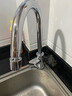 九牧（JOMOO）厨房水龙头冷热家用单把水槽龙头万向旋转洗碗洗菜盆水龙头 【无铅过水镇店款】冰河银33080 实拍图