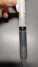 斑马牌（ZEBRA）JJ77按动黑色中性笔0.5mm签字笔商务水笔学生考试刷题专用笔高颜值学习办公文具用品 1支 实拍图