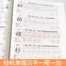 二年级上册同步描红练字帖 人教版配套看拼音写词语 儿童控笔训练拼音笔顺笔画生字描红 实拍图