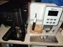 德颐DE-18S意式全自动咖啡机/家用商用办公室/一键意式美式咖啡/蒸汽杆可打奶泡/现磨豆19bar泵/自清洗 白色 实拍图