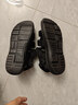 骆驼（CAMEL）魔术贴撞色沙滩凉鞋男运动休闲鞋子 X14B16L2027 黑色 39 实拍图