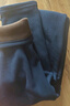 浪莎加绒加厚带护膝盖的保暖秋裤男冬季100%纯棉毛裤宽松线裤零下抗寒 藏青秋裤·【加绒护膝秋裤】 2XL /180 实拍图