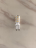 g9灯泡led节能灯家用超亮暖白三色变光吊灯光源220v插脚针小灯珠 5W-G9光源-三色变光-高亮节能 1个装 实拍图