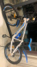 凤凰（Phoenix）儿童自行车山地车男女学生脚踏车6-15岁童车 霸道 白蓝色 22寸 实拍图