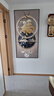 墨派（Mopai）【热销TOP1】玄关装饰画竖版现代简约走廊过道背景墙壁画入户挂画 福禄临门 80*160cm晶瓷+铝合金边框 实拍图