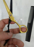 诺普斯专业理发美发剪刀刘海剪平牙剪发廊家庭打薄剪工具套装剪发剪刀 黑金-热推9件套装 实拍图
