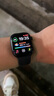 Apple/苹果 Watch Series 10 智能手表GPS款42毫米亮黑色铝金属表壳黑色运动型表带M/L MX1P3CH/B 实拍图