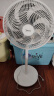 美的（Midea）【品质推荐】七叶轻音柔风电风扇/家用省电落地扇/台式电扇/广角摇头节能宿舍小型风扇 SAE35CA 实拍图