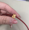 周六福3D硬金足金黄金转运珠男女款招财猫定价A1610417 约0.85g生日礼物 实拍图