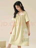 颐眠纯棉睡裙夏季女款2025新款孕妇夏天短袖女士睡衣女家居服套装 实拍图
