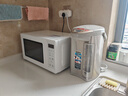 美的（Midea）变频小清新微波炉 液晶屏幕 磨砂面板 小型20L家用 PM2002 纯白 实拍图
