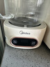 美的（Midea）花漾0胶水全玻璃全自动养生壶 办公室多功能煮茶壶 烧水壶恒温电热水壶煮茶器花茶壶1L YS10B101 实拍图