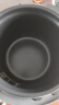 美的（Midea）【国家补贴】0涂层精钢厚釜电压力锅5L双胆全自动智能预约家用煲汤煮饭电饭煲C5856G高压锅4-6人 实拍图