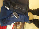 俊欣鸟中老年牛仔裤男秋冬厚款高腰深档宽松弹力免烫直筒休闲爸爸长裤子 中蓝色+深蓝色【秋冬厚款】 38 【3尺腰围】 实拍图