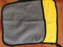 洗车毛巾擦车布专用巾汽车用吸水加厚不掉毛布清洁工具不伤漆抹布 【25*25cm】双面加厚快速去污 【2条装】经济装 实拍图