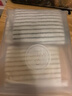 洁丽雅（Grace）纯棉7A级抗菌防螨方巾4条装柔软舒适吸水小毛巾条纹擦汗巾 实拍图