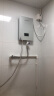 志高（CHIGO）即热式电热水器6500W电热水器小厨宝家用集成洗澡免储水多功率可调防漏电 银色 KBR-B65 实拍图