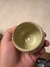 真迹汝窑品茗杯开片可养主人杯大容量陶瓷杯单杯米黄茶杯功夫茶具配件 米黄汝窑禅定杯 实拍图