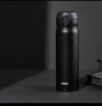 膳魔师（THERMOS）保温杯不锈钢水杯儿童男女士杯子生日礼物车载定制团购JNL JNL-502黑色 500ml 实拍图