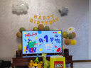 酷依宝周岁生日电视投屏动物园主题狮子长颈鹿生日布置装饰背景气球套装 实拍图