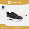 蔻驰（COACH）女士女鞋经典标志老花STRIDER厚底轻奢运动鞋跑步鞋休闲鞋通勤鞋 卡其色/浅粉色 36.5 实拍图