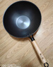 张小泉精铁旋压无涂层全灶具通用炒锅铁锅炒菜锅30cm C30650200 实拍图