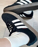 adidas「T头鞋」VL COURT复古休闲板板鞋德训鞋男女阿迪达斯轻运动   黑色/白色JS3004   41 实拍图