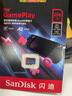 闪迪（SanDisk）256GB TF内存卡 A2 U3 V30 4K 游戏存储卡 读速190MB/s 写速130MB/s 游戏不卡顿 游戏机掌机专用卡 实拍图