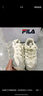 FILA 斐乐可颂鞋复古运动鞋女冬休闲鞋老爹鞋 豆腐白/燕麦色-TO 35.5 (220mm) 实拍图