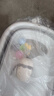 iuu婴儿洗澡盆 可折叠宝宝浴盆大号 洗澡神器躺托浴架新生儿童用品 【北欧灰】单盆 实拍图