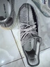 阿迪达斯Yeezy350灰芝麻椰子夏日透气男女运动休闲鞋FZ1267 44 实拍图